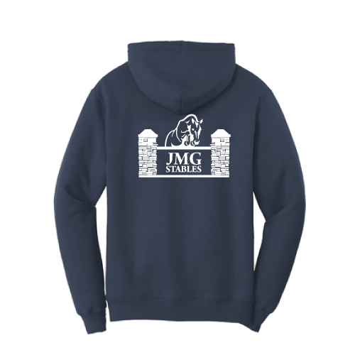 JMG Stables Fleece Hoodie - Navy